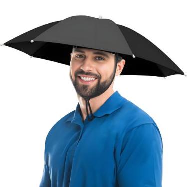 Imagem de Chapéu de guarda-chuva NOUCCI leve, 68 cm de diâmetro, 0,1 kg