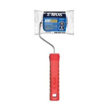 Imagem de Rolo De Pintura Anti-gota 5cm Atlas 321-5 Em Poliamida - Alta Retenção De Tinta