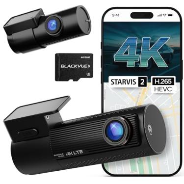 Imagem de BlackVue Câmera veicular DR970X-2CH LTE Plus II – 4K UHD frontal (STARVIS 2, HDR) + traseira Full HD, LTE integrado, inicialização rápida, instalação USB-C, acesso remoto na nuvem, modo de