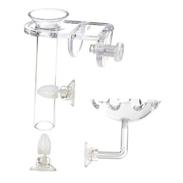 Imagem de Baoblaze Kit de alimentação para camarões e peixes pequenos em aquário, com tubo de alimentação, em acrílico, fácil de instalar. Acessórios para aquário, Tubo de 35 Cm