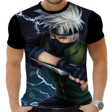 Imagem de Camiseta Camisa Personalizada Anime Naruto Kakashi Hatake 03 - Zahir S