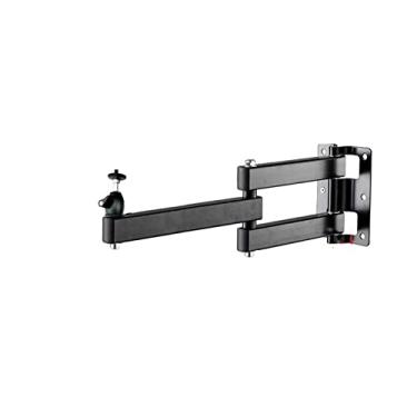 Imagem de LCD-123L-PR Suporte de parede para projetor forte movimento total 360 rotação inclinação 30 kg perfil extensível distância de parede (cor: com gancho) (com junta nova)