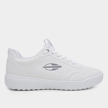 Imagem de Tênis Mormaii Slash Masculino, Branco, Chumbo, 40