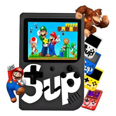 Imagem de MINI Game Sup Retrô Portátil 400 Jogos Nostálgicos Clássicos