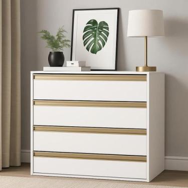 Imagem de Cômoda 4 Gavetas 100% MDF Select - Belmax