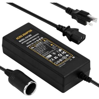 Imagem de JRing Conversor CA para CC 5A 110-220V 12V adaptador de energia para isqueiro de carro para carro inflador de pneu de vácuo e outros dispositivos de carro abaixo de 60W