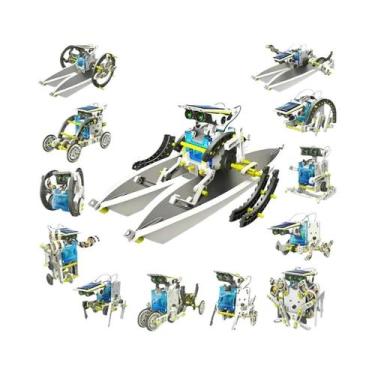 Imagem de Kit De Construção De Robô Educacional Solar 13 Em 1 Para Crianças De 8