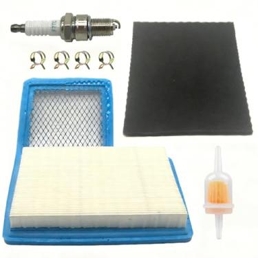 Imagem de Bynor JN6-E4450-01 JN6-E445E-00 Filtro para Yamaha G16 G19 G20 G21 G22 G29 Drive 1996-2016 Carrinho de golfe a gás 4 ciclos 301cc 357cc com vela de ignição braçadeira de filtro de combustível Yamaha