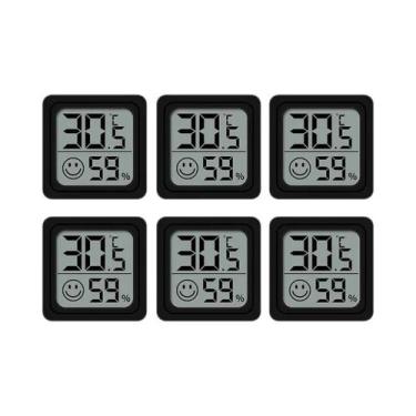 Imagem de Termômetro Digital Interno E Higrômetro 6-10PCS, Sensor De Temperatura