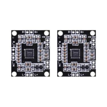 Imagem de Amplificador De Áudio Digital De Canal Duplo 2x15W Módulo PAM8610 DC 7