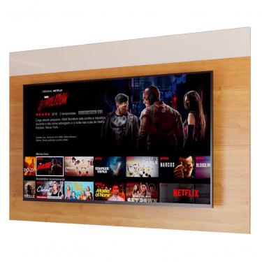 Imagem de Painel Para Tv Life 1.8 Nature Com Off White - Móveisaqui