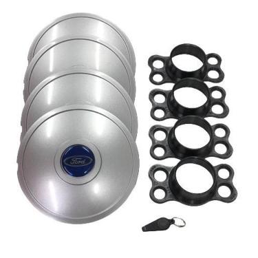 Imagem de Calotas Miollo Ford Ka Aro 13 1996/2008 Tradicional Prata