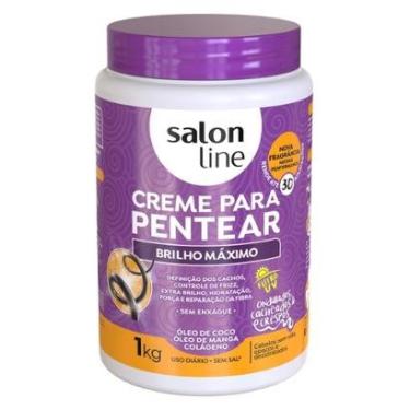 Imagem de Creme Para Pentear Salon Line - Brilho Máximo - 1Kg-Unissex