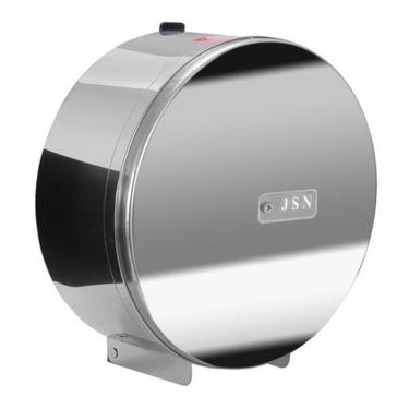 Imagem de Suporte para Papel Higiênico N5i Jsn Rolo 300 a 400M em Aço Inox 430 com Fechadura Alle...