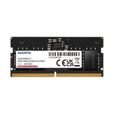Imagem de Memória RAM Para Notebook Adata XPG, 8GB, 4800MHz, DDR5, CL40 - AD5S48008G-S-Unissex