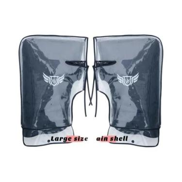 Imagem de Luvas De Inverno Quentes E Impermeáveis Para Guidão De Moto, Scooter E