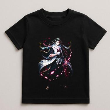 Imagem de Camiseta Infantil Anime Byakuya Kuchiki Da Série Bleach - Mil Camiseta