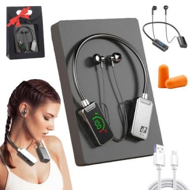 Imagem de Placa de som sem fio e fones de ouvido de transmissão ao vivo à prova 