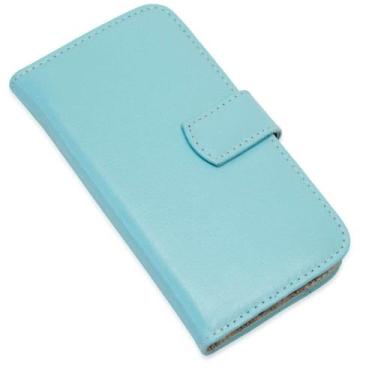 Imagem de Capa Carteira Couro Cellway Azul Bebe Para Samsung S24 Plus S926
