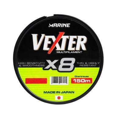 Imagem de Linha de Pesca Multifilamento Vexter 8x 150m Chartreuse - Marine, 0.29