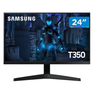 Imagem de Monitor Full HD Samsung T350 LF24T350FHLMZD  - 24 IPS LED HDMI VGA Fre