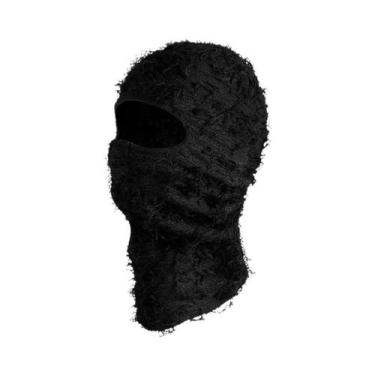 Imagem de Balaclava De Rosto Inteiro Felpuda, Gorro De Inverno Quente E À Prova 