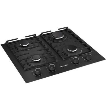 Imagem de Cooktop mueller 4 bocas antiaderente grades de ferro fundido mcg4bn 59