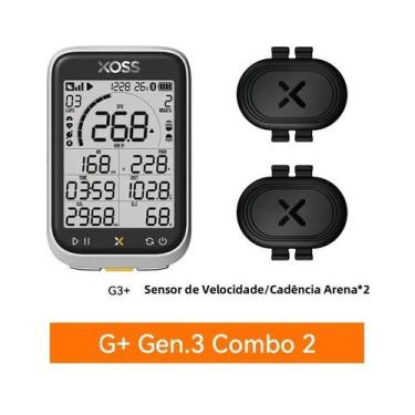 Imagem de Computador De Bicicleta GPS XOSS G3 plus À Prova d'Água Com Medidor De
