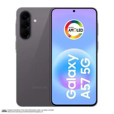 Imagem de Smartphone Galaxy A57 5G 256GB 8GB RAM Tela 6,7 Câmera 12MP Samsung, 2