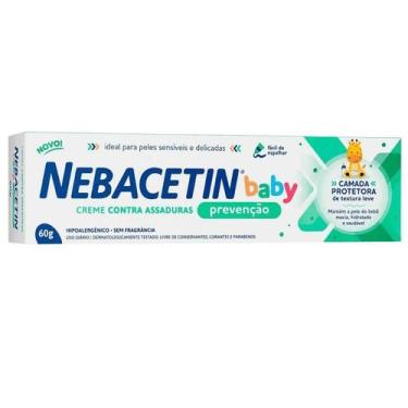 Imagem de Creme para Assaduras Nebacetin Baby Prevenção 60g - Hypera