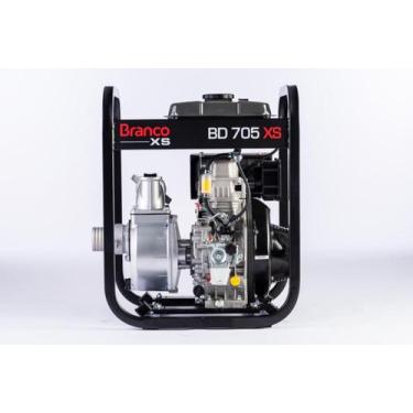 Imagem de Motobomba Autoesc. Diesel 3'' 7,0CV P. Elét. BD705E Branco, Bivolt