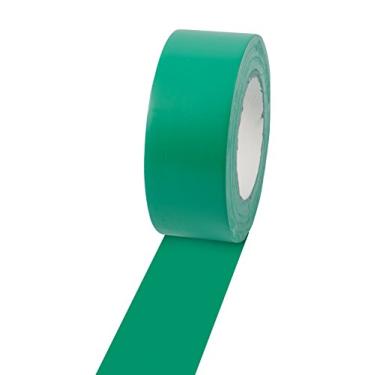 Imagem de Champion Sports Fita de vinil para marcação de piso - Várias cores e comprimentos, 5 cm x 33 m (2” x 36 jardas), Verde, 2" x 36yd