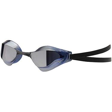 Imagem de Mizuno GX-Sonic Racing Mirrored Swim Goggle, Blue-Silver, One Size Fits All