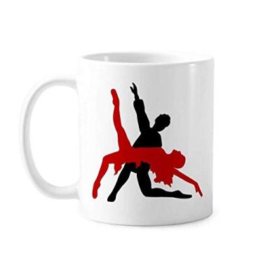 Imagem de Art Duet Dance Social Dancing Caneca Cerâmica Café Porcelana Utensílios de Mesa