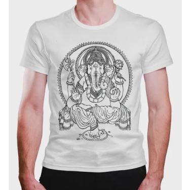 Imagem de Camiseta Masculina Buda Meditando