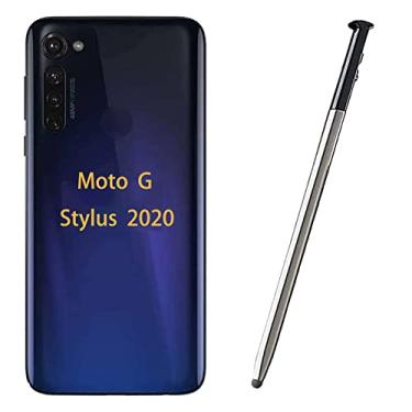 Imagem de Peças de reposição para caneta Stylus tela sensível ao toque LCD preta para Motorola Moto G Stylus