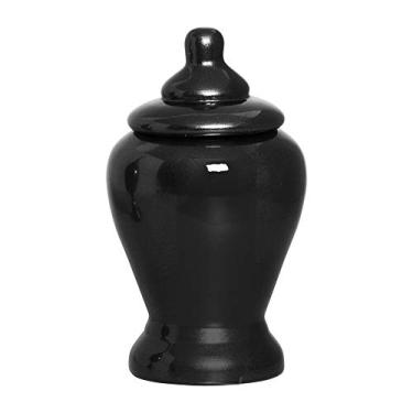 Imagem de Pote Siena Medio Ceramicas Pegorin Preto Médio