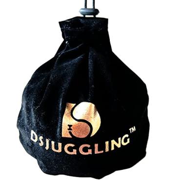 Imagem de DSJUGGLING Large Double-layer velvet Heavy Drawstring Ball Bag for Big Size Acrylic Contact Juggling Ball From 90mm to 120mm (Extra Large)