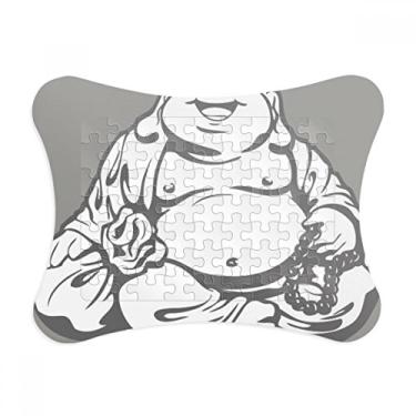 Imagem de Culture Maitreya Line, padrão de desenho, moldura de quebra-cabeça, decoração de quadros, ornamento de jogos