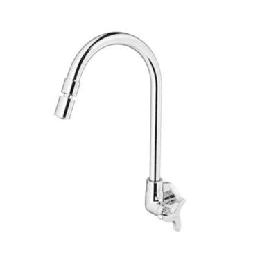 Imagem de Torneira Cozinha De Parede 1/2 E 3/4 Nova Trio Docol