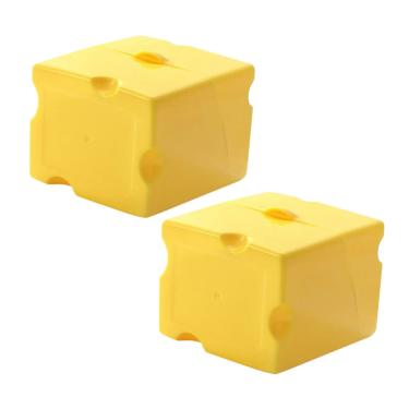Imagem de 2 peças caixa de armazenamento de queijo recipientes de alimentos mini geladeira cheeseits manteiga geladeira portátil recipientes de geladeira portátil para alimentos pancetta abs lanche rack de arma