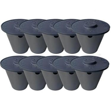 Imagem de Kit 10 caixa inspecao conica  p/ aterramento - ipcl