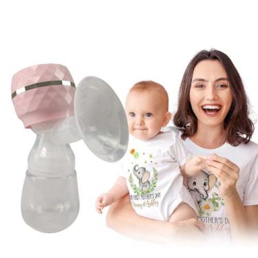 Imagem de Bomba de Tirar Leite Materno Extratora Bateria Recarregavel Eletrica M