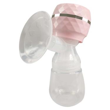 Imagem de Bomba de Tirar Leite Materno Extratora Bateria Recarregável USB Elétri