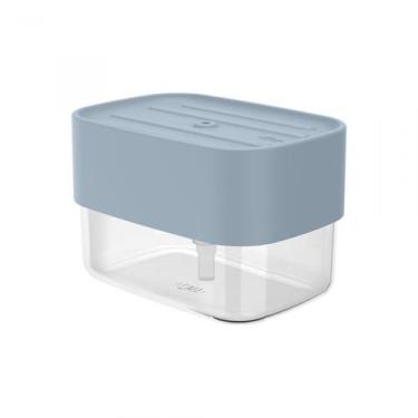 Imagem de Dispenser Porta Detergente Porta Esponja Trium 550 ml azul glacial OU 