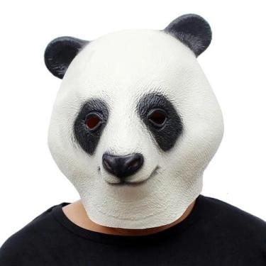 Imagem de Máscara Látex Animal Panda Realista Festa Halloween - MHR