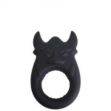 Imagem de Anel Peniano em Silicone Devil - Lovetoys, Preto