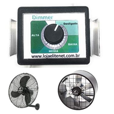 Imagem de Chave de controle para exaustor centrifugo ventisilva de 30 ou 50 cm de diametro e 1/2 HP dimmer