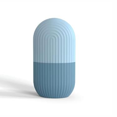 Imagem de Molde Massageador Cubo de Gelo Rosto Tira Olheiras Ice Face Roller Suporte para Massagem Facial bastão de beleza facial Cuidados com a pele Silicone Face Ferramenta de Esfera de ice para clarear