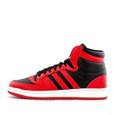 Imagem de adidas Originals Top Ten Red Bulls T nis masculino, Preto/vermelho/branco., 9.5